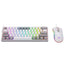 REDRAGON Wired Combination RD-S131 60% Wired Mechanical Keyboard with Wired Gaming Mouse, (White-Grey) / (RGB)