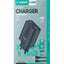 K-49 25W PD & QC Fast Wall Charger with USB-A to USB-C Cable – Super Fast Charging Adapter, Smart Chip, Intelligent Prot