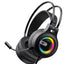 havit Gaming Headphone (RGB) , Model H2040D , 50MM Dynamic unit, Surround Sound Wired (3.5mm audio + USB) , Headphone With Noise Cancelling Microphone & In-Line Volume Control