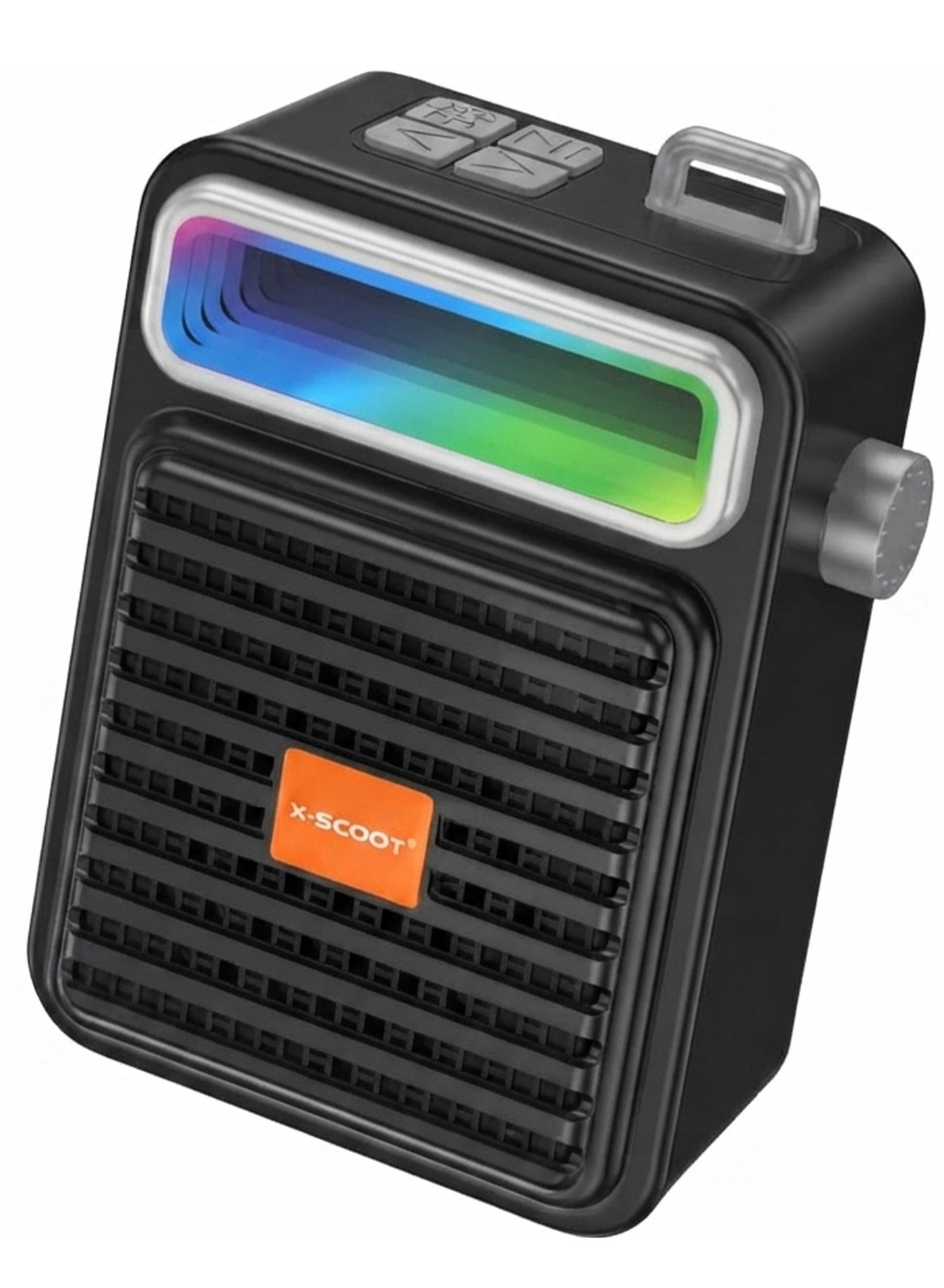 XS-617 Portable Bluetooth Speaker with TWS Stereo, RGB LED Lights, 1000mAh Rechargeable Battery, Wireless Deep Bass Spea