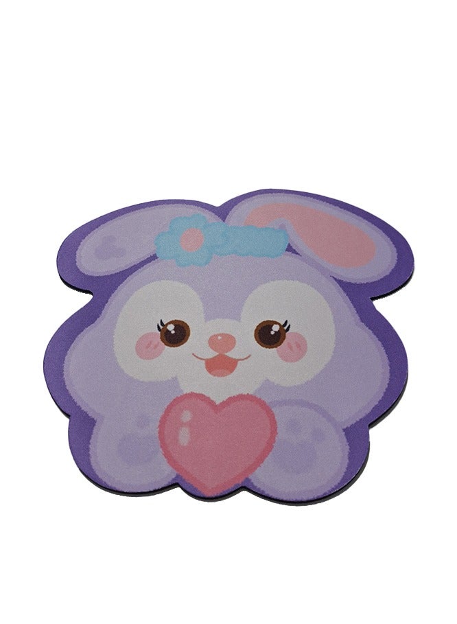 Mini Hand Mouse Pad 3MM , Cute Design HD Print Pattern Desk Mat, Extended Mouse Pad and Keyboard Mouse Pads, Waterproof 