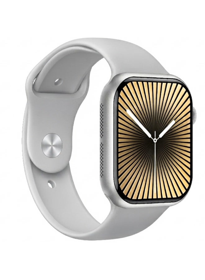 SW-11 Smart Watch with 2.01" HD Display, Bluetooth Calling, 3 Interchangeable Watch Bands, Heart Rate & Sleep Monitor, M