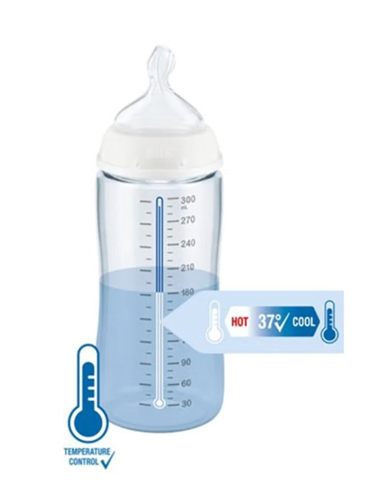 NUK First Choice Plus Baby Bottle 300Ml With Teat - Assorted