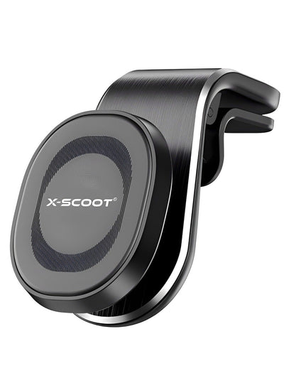 XS-803 Magnetic Car Phone Holder, 360° Rotating Air Vent Mount with Strong Magnetic Hold, One-Hand Operation, Compact Ca
