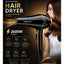 SK-8808 Professional Ionic Hair Dryer 2600W &  2 Styling Attachments, Fast Drying, 2 Speeds & 2 Heat Settings, Hot & Col