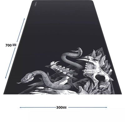 Wolf Skull Gaming Mouse Pad – Extended Size 70 x 30 CM