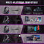 ONIKUMA K10 PRO RGB Gaming Headset – Stereo – Noise canceling Mic – (Black)