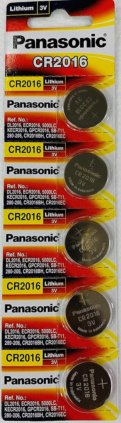 Panasonic CR2016 Lithium Coin 5PCS