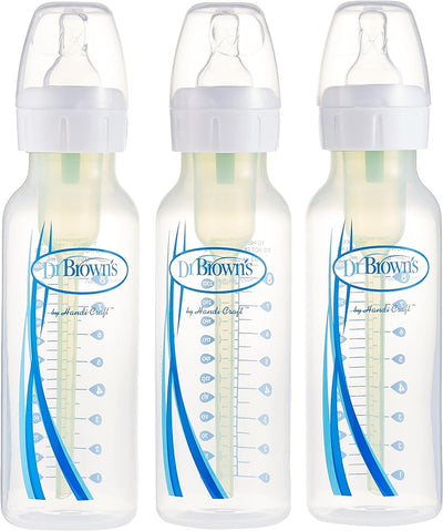 Dr. Brown’s PP Narrow Options And Bottle, Pack of 3, 8 oz/250 ml