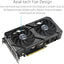 ASUS DUAL-RTX4060TI-O8G-EVO NVIDIA GeForce RTX 4060 TI-8G 8GB GDDR6 128bit 2595MHz OC HDMI 3xDP DLSS3 Graphics Card