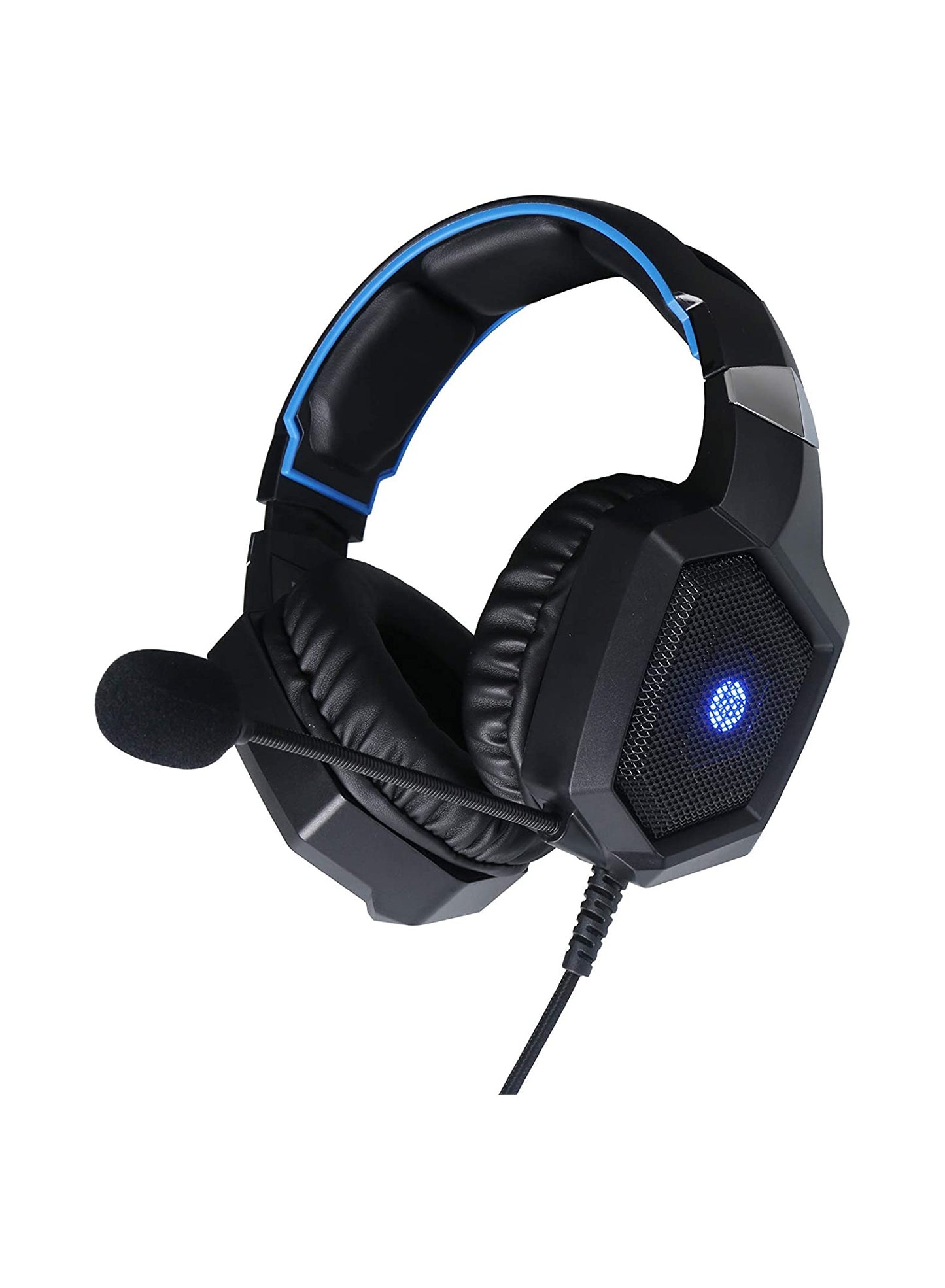 HP HP H320 USB 3.5mm Wired 4D Stereo 7.1 Surround Sound Gaming Headphone Headset with Microphone, Skin Friendly