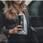 Insulated Travel Coffee Mug 300ml , Double Wall Vacuum Stainless Steel Tumbler with One-Click Leak Proof Lid, Hot & Cold