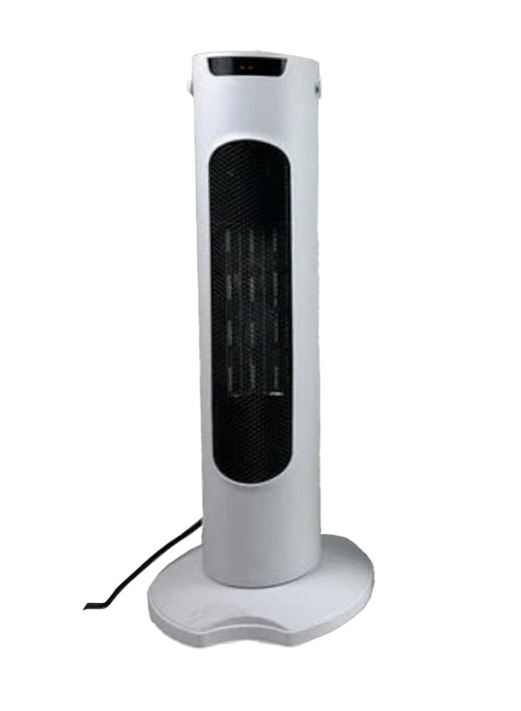 JAMAKY Vertical Heater With Italian technology Heater Home Energy-saving , (white-2000W) high-power, instant heating, ABS+ ceramic heating , 270° wide Angle shaking head supply large area heating Balanced