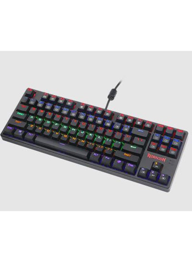 كيبورد جيمنج Redragon K576R DAKSA ميكانيكال بمفاتيح زرقاء أسود