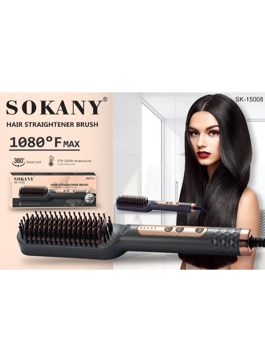 مكواة فرد الشعر سوكاني SK-15008 من الخلف