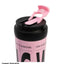 Modern Portable Thermal Tumbler with Sliding Lid – Sleek Design with Inspirational Message Compact Travel Mug with Secur