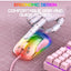 RGB Wired Gaming Mouse with 12800 DPI Optical Sensor, 8 Programmable Macro Buttons, Customizable Software, Ergonomic Lig