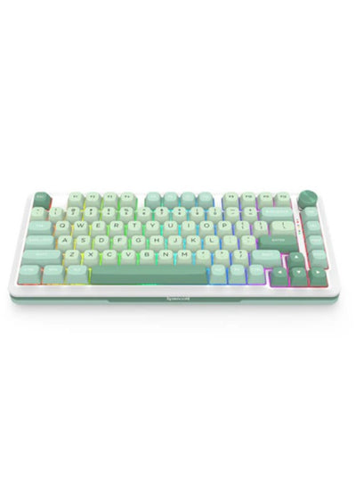 REDRAGON K681 MG-RGB-PRO Cyrus PRO 75% layout wireless Gasket mounted gaming mechanical keyboard 75% improved layout BT-2.4G-Wired provides better typing experience Hot swappable Customized handle design for easy control