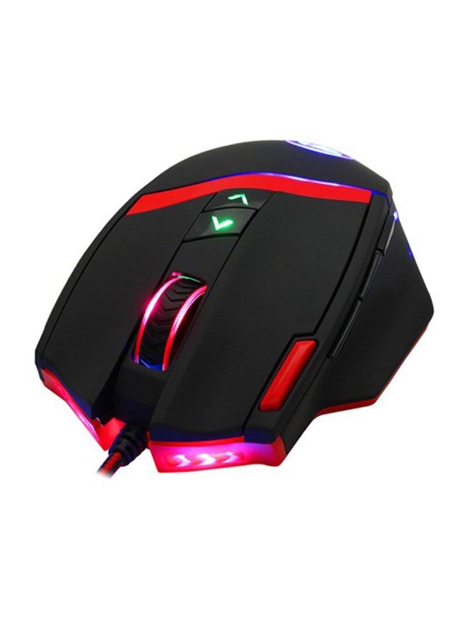 ماوس جيمنج Redragon M801-RGB سلكي أسود وأحمر