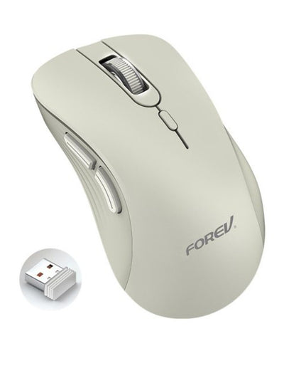 Forev FV-G200 Wireless Mouse Office -10m Range -3200DPI | Milk Tea