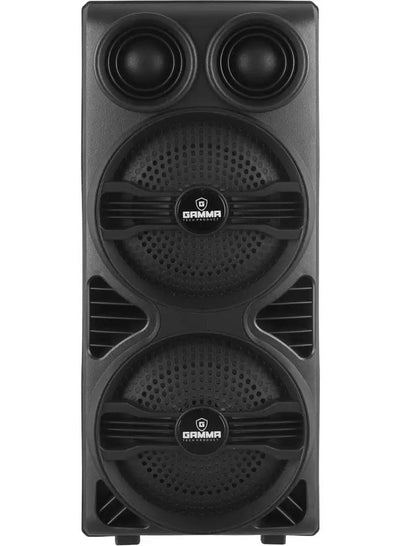 GT-442 Portable Bluetooth Speaker, Dual 4-Inch Wireless Party Speaker, 10W Powerful Stereo Sound, 1200mAh Rechargeable B