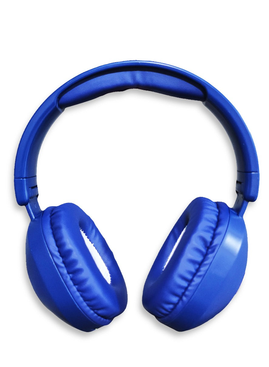 SODO Wireless Headphones with Active Canceling , External Built In Microphone Walk and Talk , it's Support SD Card useing Bluetooth 5.0 for connectivity and have a 40mm driver size with a frequency response of 20 Hz to 18kHz MODEL SD-1104 / blue