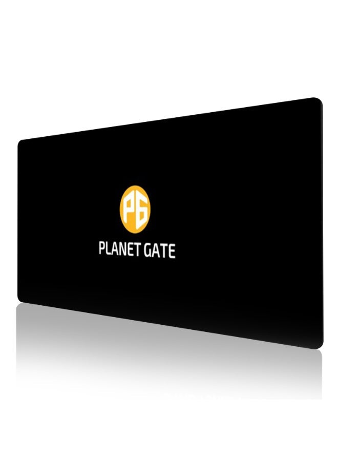 Planet Gate  Extended Gaming Mouse Pad with Stitched Edges 70×30cm XL Desk Mat for Gaming, Office, Keyboard, Mouse, Lapt