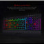 K512-RGB-1 104 Keys Replacement Keycaps Set with Multimedia Keys for Mechanical Keyboard, Premium Black PBT Keycaps for 