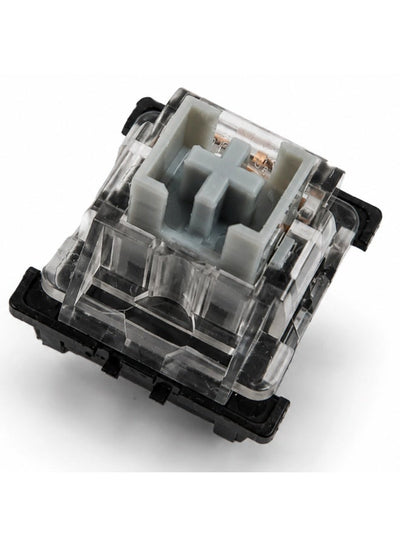 Gray Linear Mechanical Keyboard Switches Pre-Lubed MX Compatible 3-Pin RGB Switches For DIY Keyboard Customization Hot-S