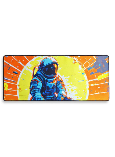Large Gaming Mouse Pad, Astronaut , Extended Desk Mat, Large Desk Pad for Computer Keyboard, Mouse Pad with Stitched Edg