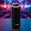 I510 Portable Wireless Bluetooth Speaker – Stereo Bass Subwoofer Sound, RGB LED Light, 1200mAh Rechargeable Battery, USB