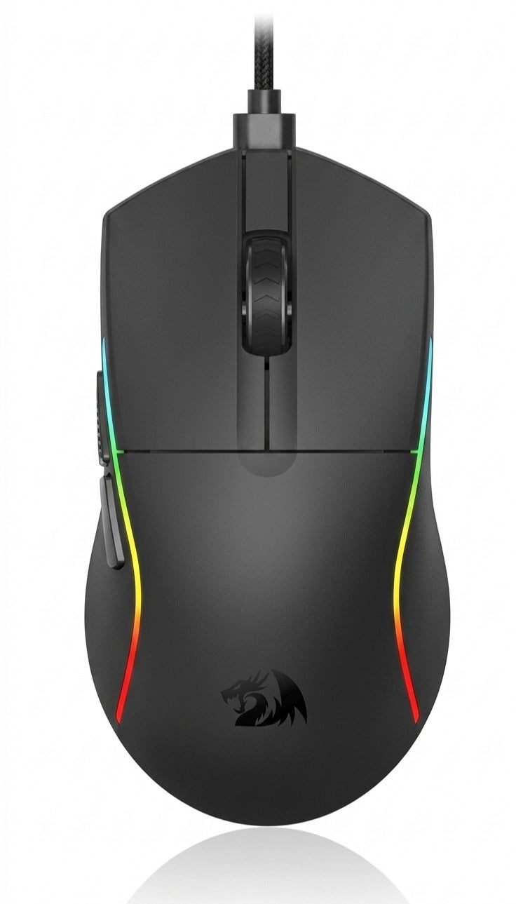 ماوس جيمنج Redragon M816 DEICIDE سلكي بدقة 4000 DPI أسود