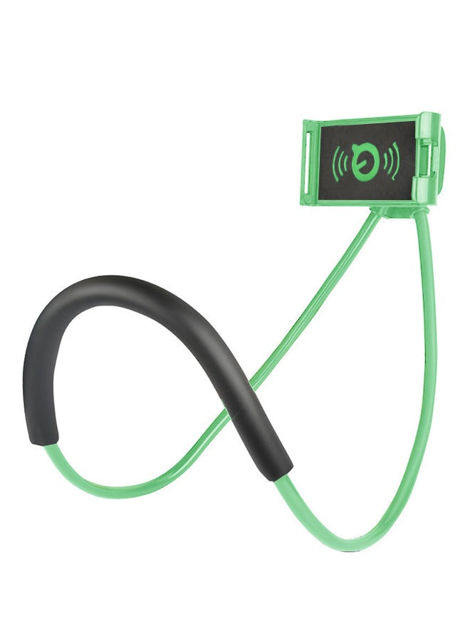 Lazy Hanging Neck Phone Stand - Green