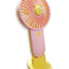 Portable Mini Fan USB Rechargeable Cute 5000MAH Small Electric Fan For School With Phone Holder