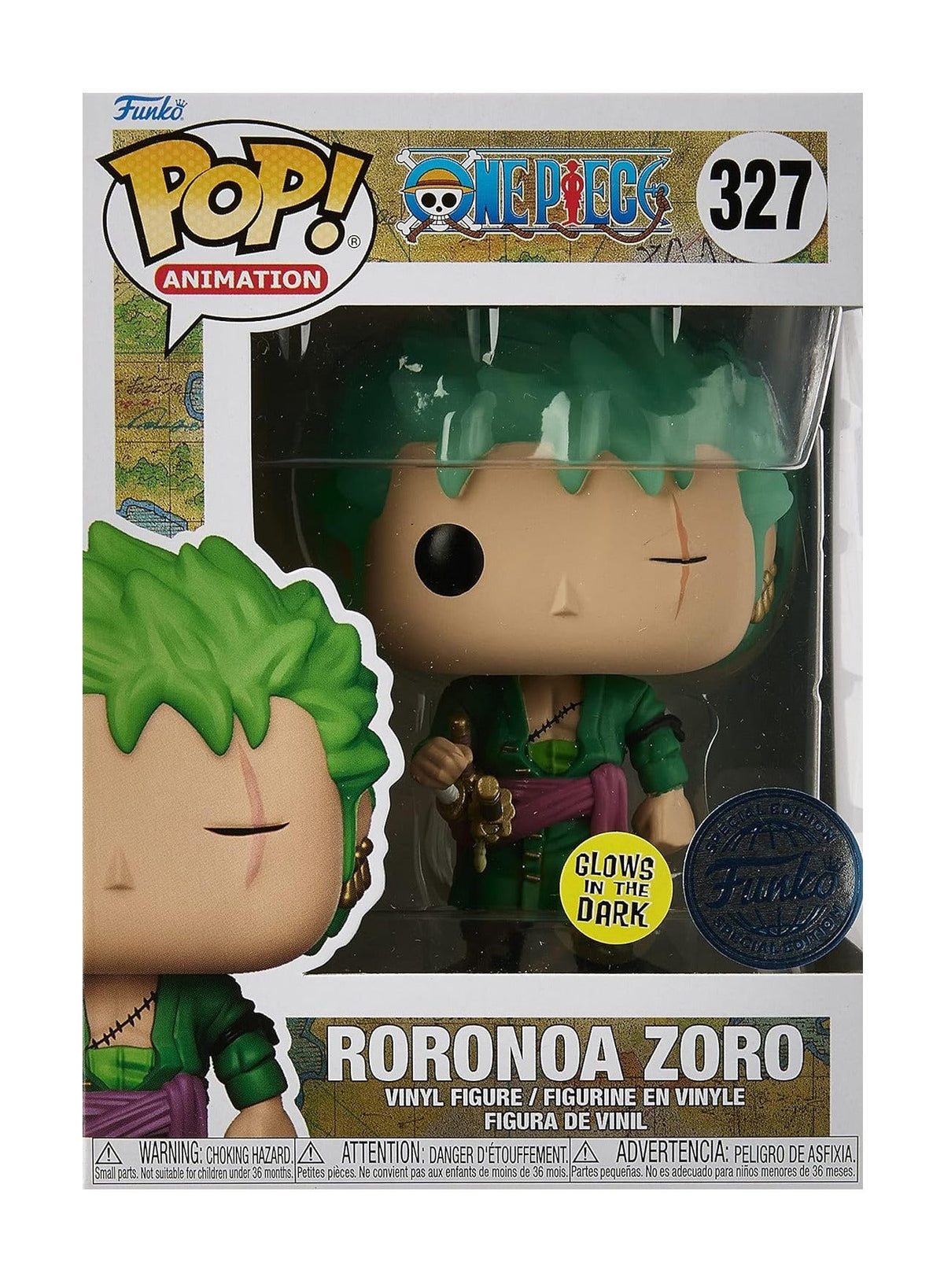 Animation One Piece Roronoa Zoro (GW) - Animation Vinyl Figure
