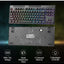 K516 PRO Shiva TKL RGB Wireless Membrane Gaming Keyboard, 87 Keys Mechanical-Feel Keyboard w/Smooth Linear Switch, On-Bo