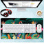 Large Gaming Mouse Pad, Flamingos , Extended Desk Mat, Large Desk Pad for Computer Keyboard, Mouse Pad with Stitched Edg