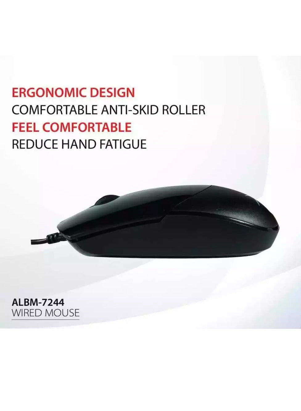 Altec Lansing Wired Mouse for Computer/ Laptop ALBM7244