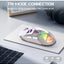 CW930 RGB Tri-Mode Wireless Gaming Mouse,Dynamic RGB Lighting Effects