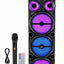 GT-8088 Party Speaker, Powerful Deep Bass Multimedia Speaker with Treble & Bass Control, Microphone Input, Master Volume