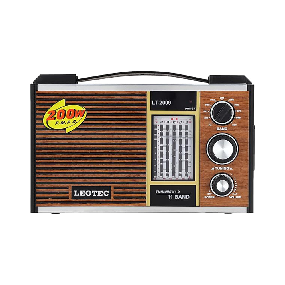 Radio Classic Wood Shape LT.2009 Woody Brown