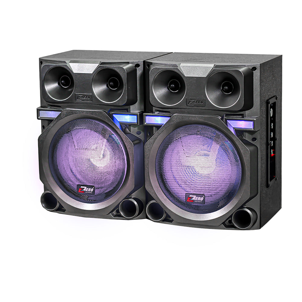 Subwoofer equipped with Bluetooth technology - memory card port - USB port and remote model ZR-8800