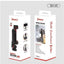 Mobile Phone Holder BH-05 with 2 Cold Shoe Ports , Lightweight and Durable ABS Design , Secure Mount for 55-90mm Width M