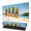 Large Gaming Mouse Pad Fun Beach Pineapple ( 70cm x 30cm x 2 mm )Computer Keyboard Mouse Pad with Non-Slip Base and Stit
