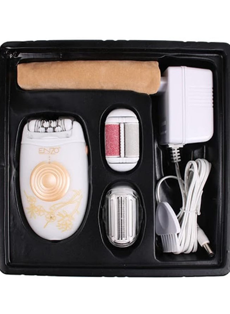 ENZO Wet or dry hair removal machine precisely removes the softest hairs from their roots. It is used for all parts of the body and face, model EN-3089.