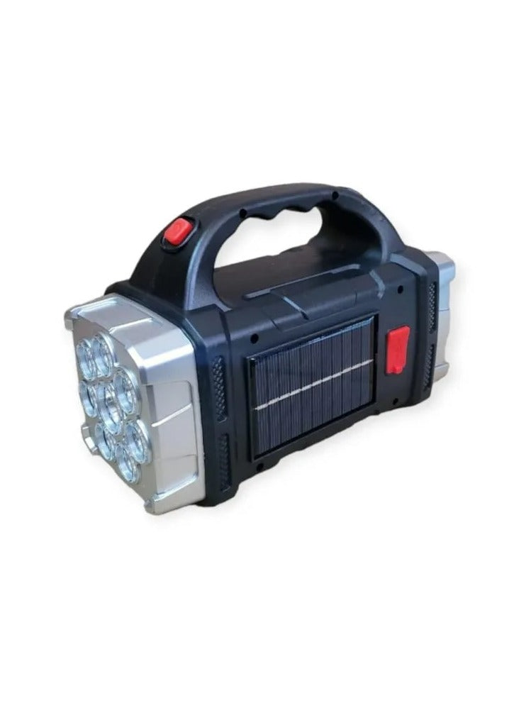 Emergency Light Rechargeable Multifunctional Solar Powered Searchlight- HB1678-2
