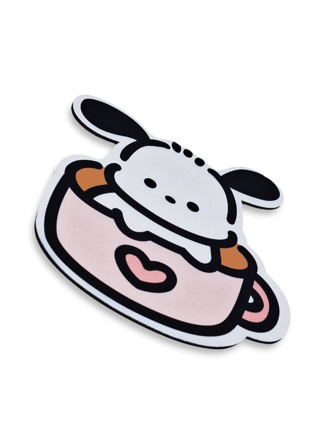 Cute Cartoon Mouse Pad with Bright and Attractive Colors | Fabric Surface with Non-Slip Rubber Base With Smooth Surface 
