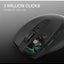 ماوس مكتبي Redragon BM-4091-Pro Wireless بلوتوث ودقة 4000 DPI أسود