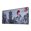 Large Japanese Cherry Blossom Mouse Pad with Non-Slip Base, 30cm x 70cm x 2mm to any workspace, whether it's for gaming,
