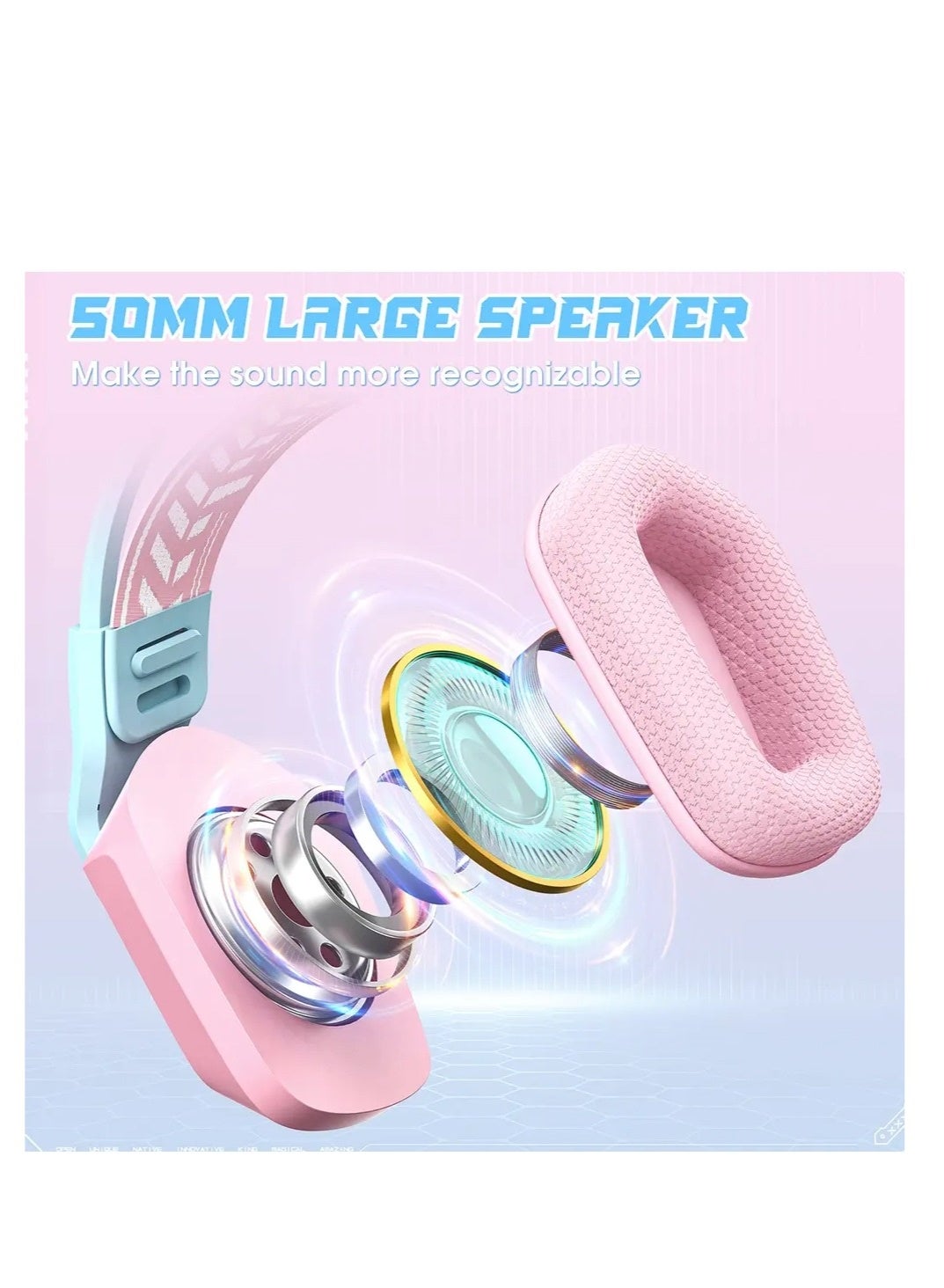 X13 RGB Stereo Sound Gaming Headset Stereo Sound Gaming Headset 120 degree swivel noise Reduction Mic, Cool RGB Light , 